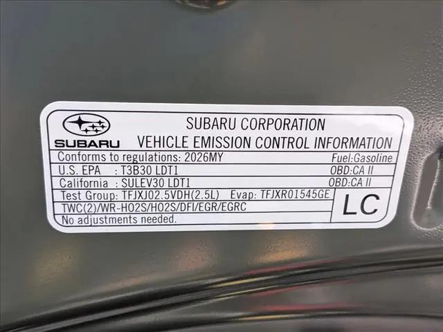 2026 Subaru Crosstrek Premium