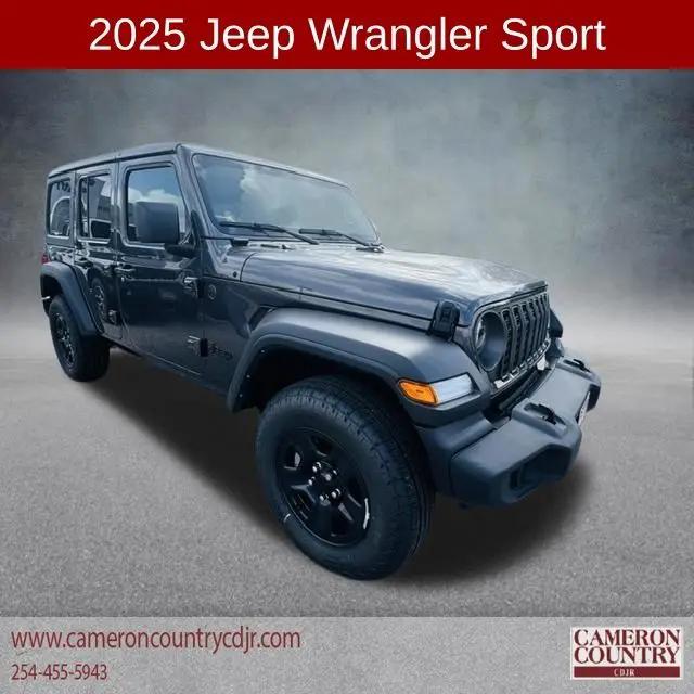 2025 Jeep Wrangler 4-Door Sport 4x4 for sale in Cameron, TX