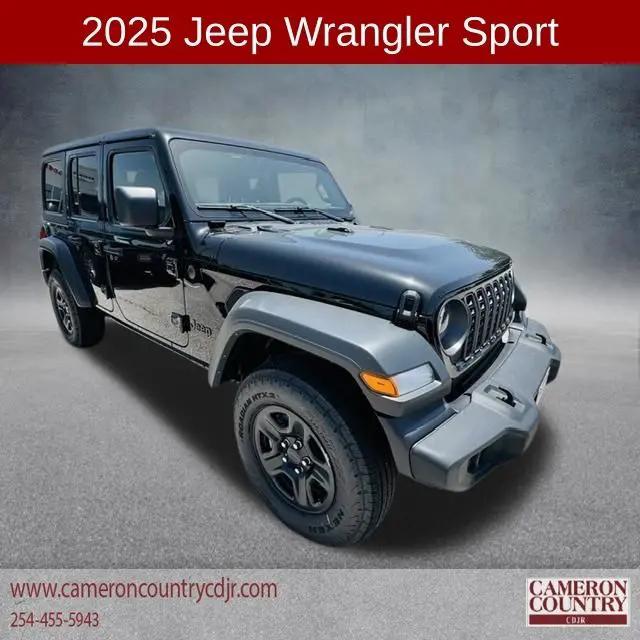 2025 Jeep Wrangler 4-Door Sport 4x4 for sale in Cameron, TX
