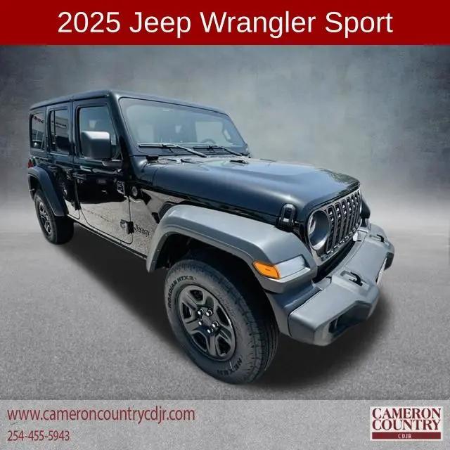 2025 Jeep Wrangler 4-Door Sport 4x4 for sale in Cameron, TX