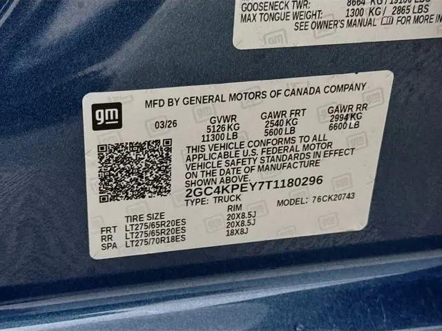 2026 Chevrolet Silverado 2500HD Crew Cab, Standard Bed, LTZ, 4WD