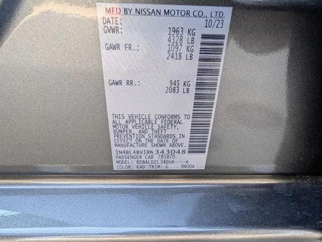 2024 Nissan Altima S FWD