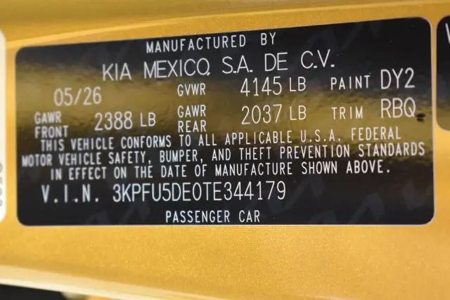 2026 Kia K4 GT-Line