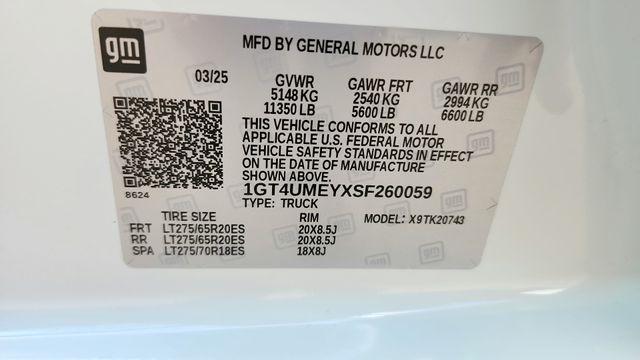 2025 GMC Sierra 2500HD 4WD Crew Cab Standard Bed SLE