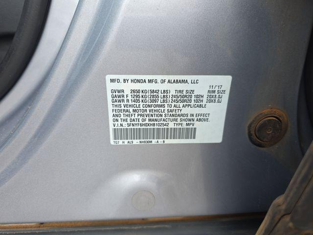 2017 Honda Pilot Elite