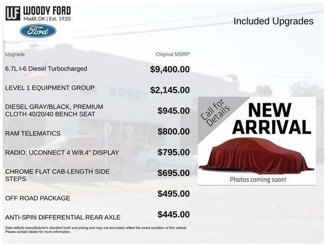 2021 Jeep Ram 2500 Big Horn Crew Cab 4x4 6'4" Box