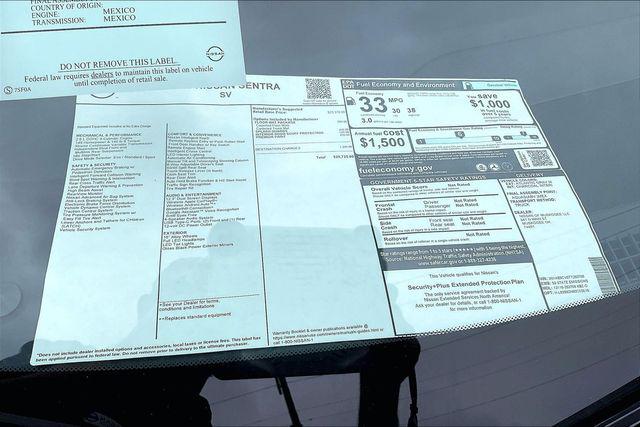 2026 Nissan Sentra SV