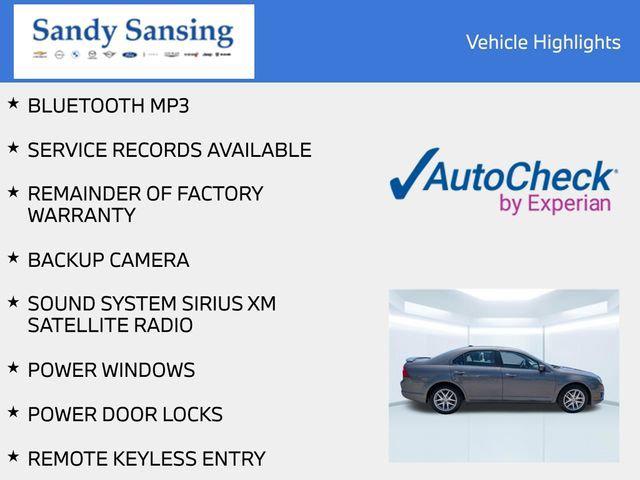 2012 Ford Fusion SEL