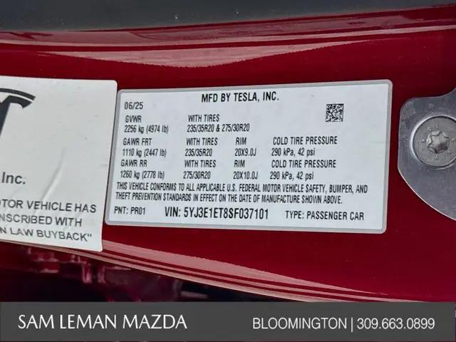 2025 Tesla Model 3 Performance All-Wheel Drive