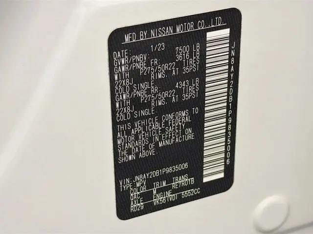 2023 Nissan Armada Platinum 4WD