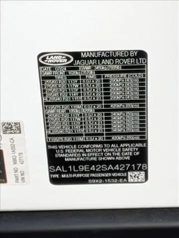 2025 Land Rover Range Rover Sport P460 Dynamic SE