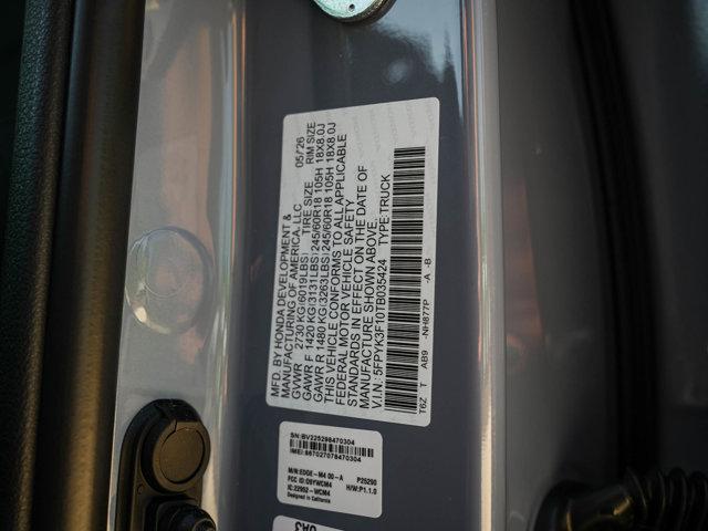 2026 Honda Ridgeline Sport