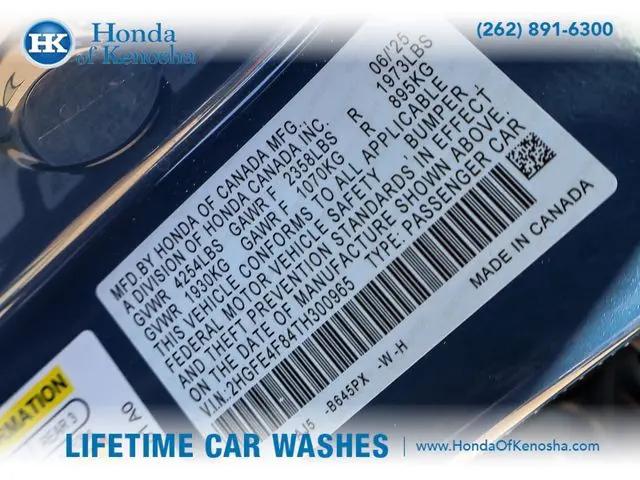 2026 Honda Civic Sport Touring