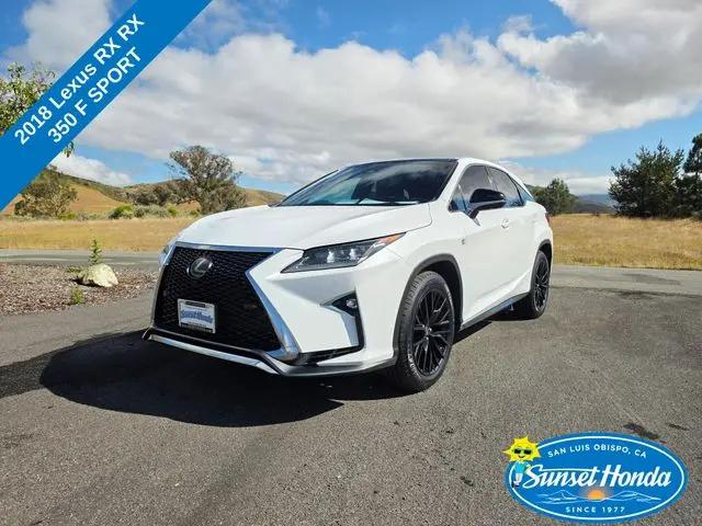 2018 Lexus RX 350 F Sport for sale in San Luis Obispo, CA
