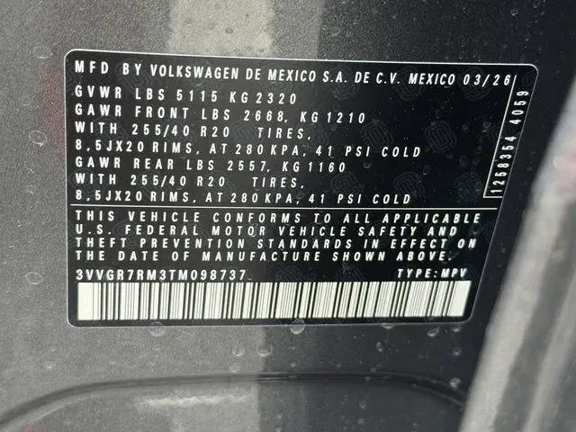 2026 Volkswagen Tiguan SE R-Line Black