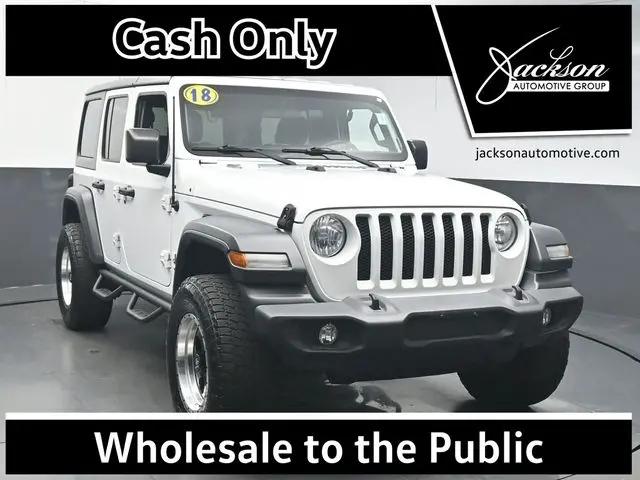 2018 Jeep Wrangler Unlimited Sport S 4x4 for sale in Macon, GA