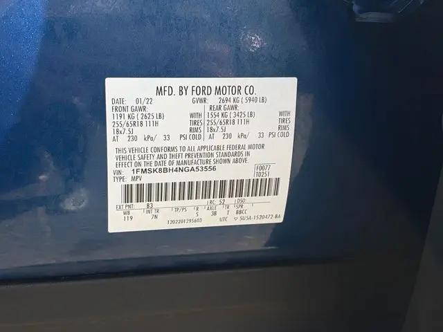 2022 Ford Explorer Base