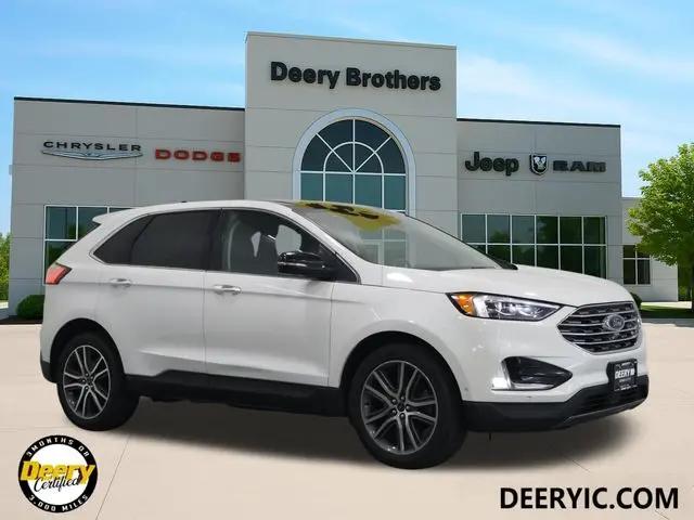 2020 Ford Edge Titanium for sale in Iowa City, IA
