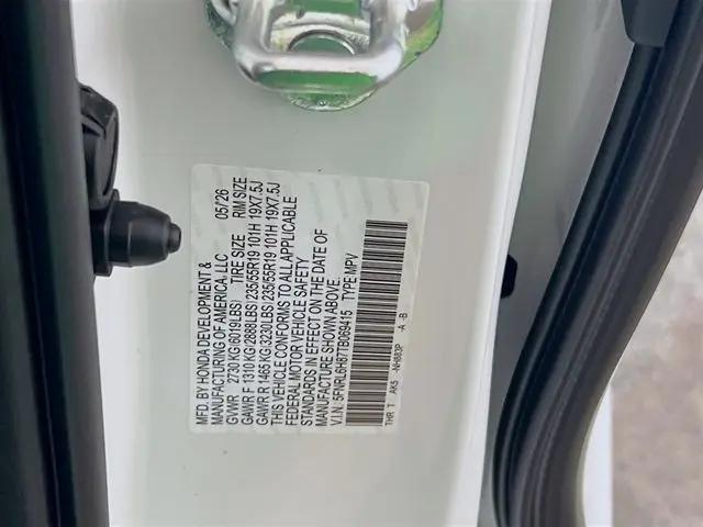 2026 Honda Odyssey Touring