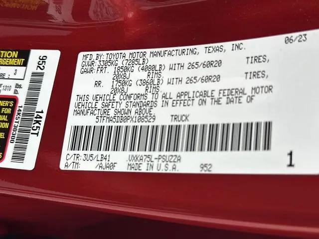 2023 Toyota Tundra 1794 Edition
