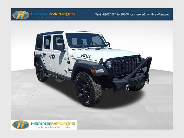 2021 Jeep Wrangler Willys Sport 4x4 for sale in Raleigh, NC