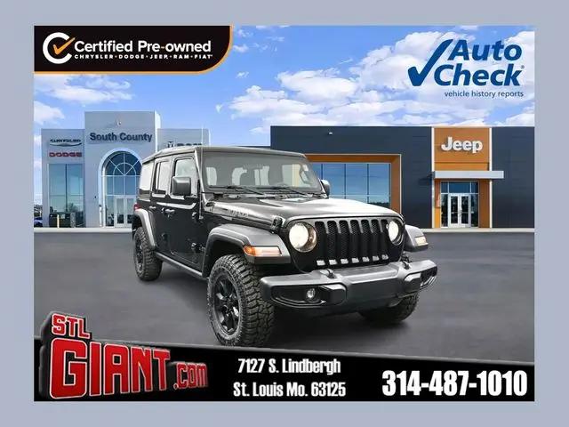 2022 Jeep Wrangler Unlimited Willys Sport 4x4 for sale in St. Louis, MO