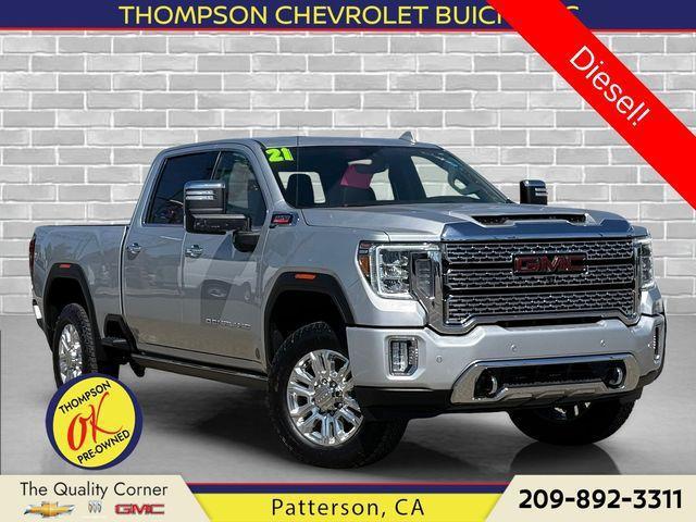 2021 GMC Sierra 3500HD 4WD Crew Cab Standard Bed Denali for sale in Patterson, CA