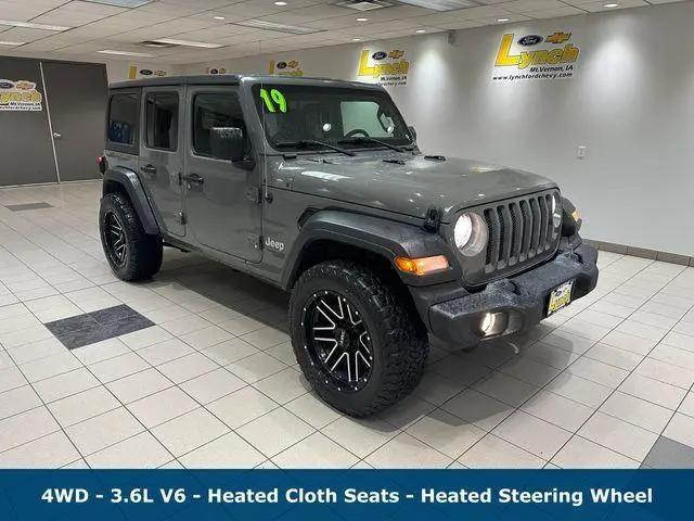 2019 Jeep Wrangler Unlimited Sport S 4x4 for sale in Mount Vernon, IA