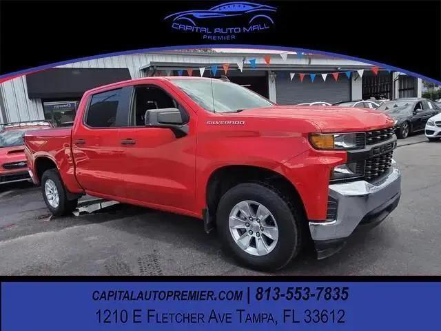 2020 Chevrolet Silverado 1500 2WD Crew Cab Short Bed WT for sale in Tampa, FL