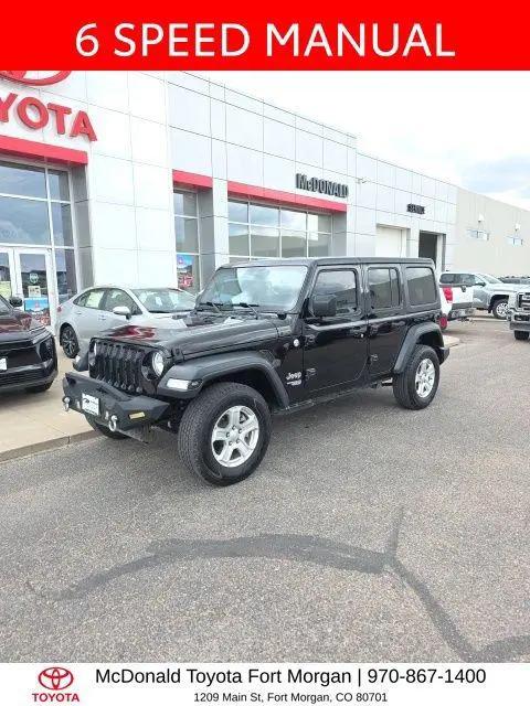 2018 Jeep Wrangler Unlimited Sport S 4x4 for sale in Fort Morgan, CO