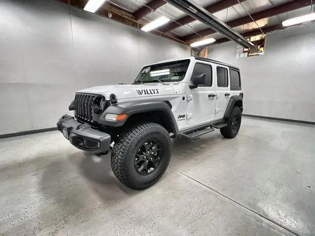 2022 Jeep Wrangler Unlimited Willys 4x4 for sale in RHINELANDER, WI