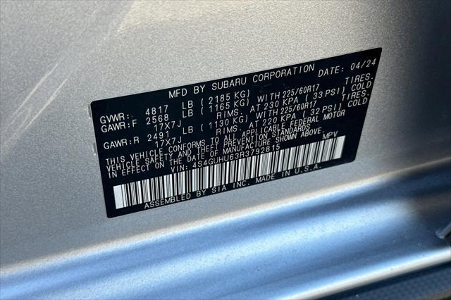 2024 Subaru Crosstrek Wilderness