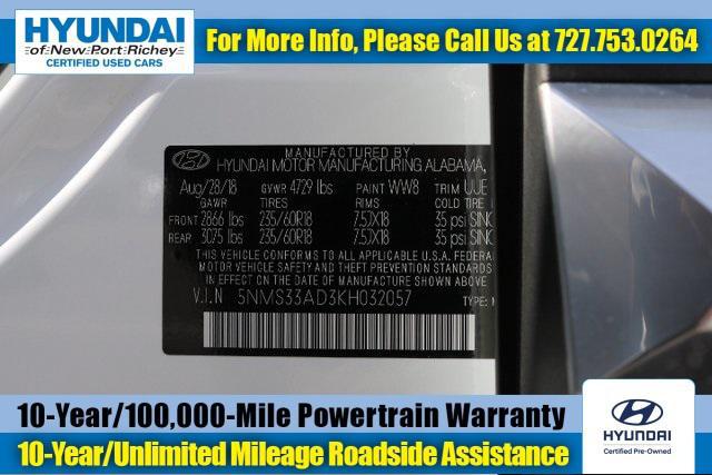 2019 Hyundai Santa Fe SEL Plus