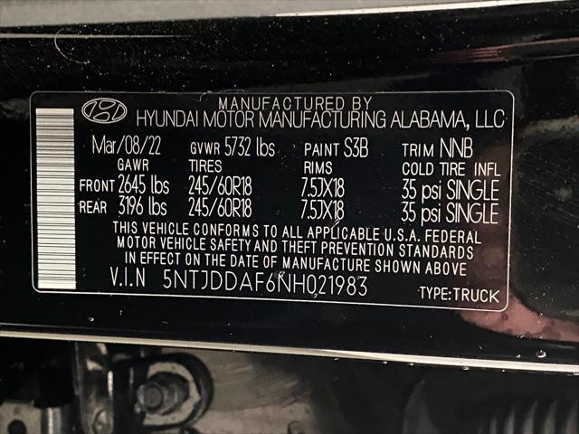 2022 Hyundai Santa Cruz SEL Premium