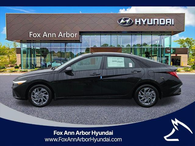 2026 Hyundai Elantra Hybrid Blue