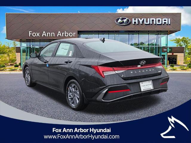 2026 Hyundai Elantra Hybrid Blue