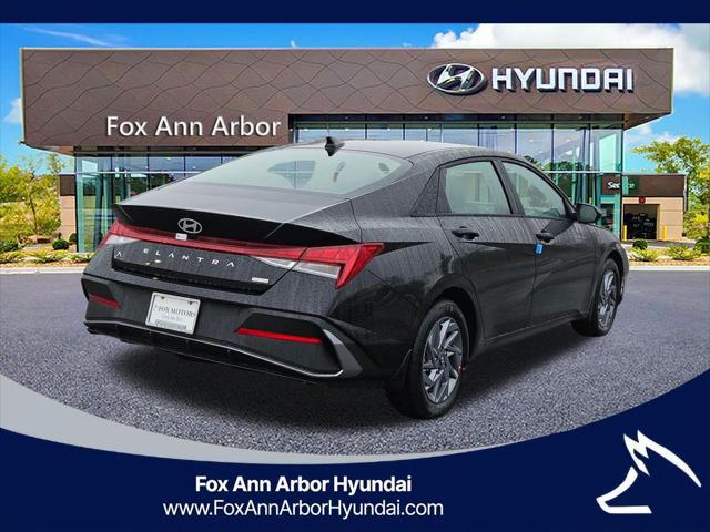 2026 Hyundai Elantra Hybrid Blue