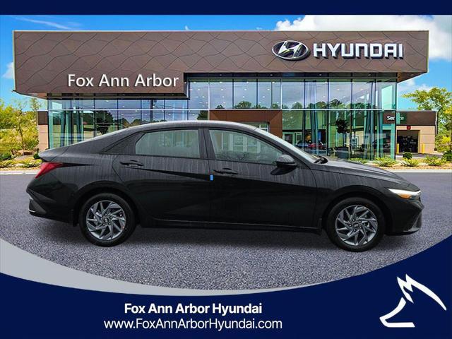 2026 Hyundai Elantra Hybrid Blue