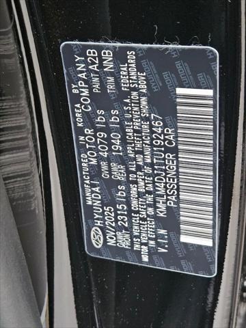 2026 Hyundai Elantra Hybrid Blue