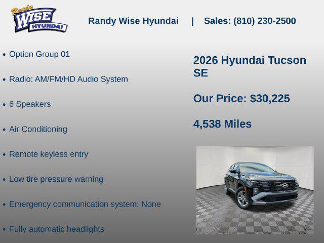 2026 Hyundai Tucson SE