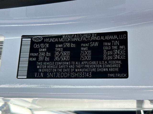 2025 Hyundai Santa Cruz Limited