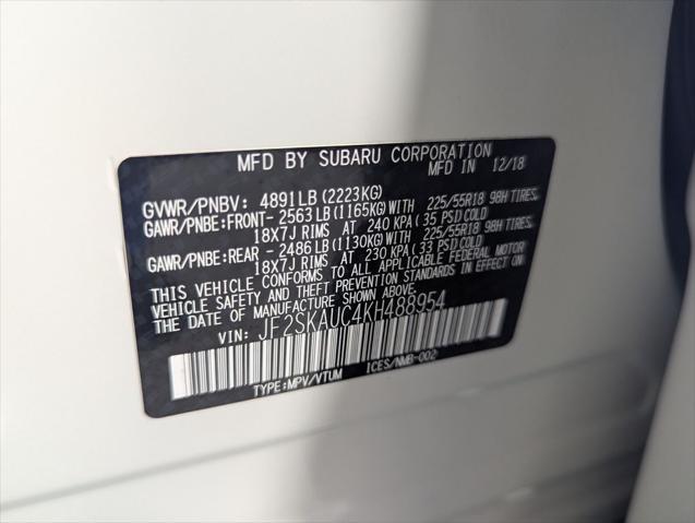 2019 Subaru Forester Limited