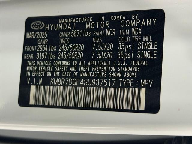 2025 Hyundai Palisade Calligraphy