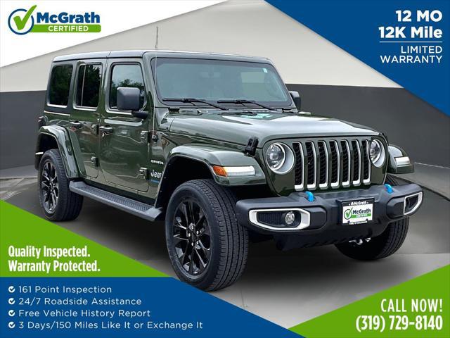 2023 Jeep Wrangler 4xe Sahara 4x4 for sale in DUBUQUE, IA