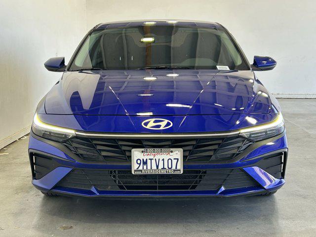 2024 Hyundai Elantra Hybrid Blue
