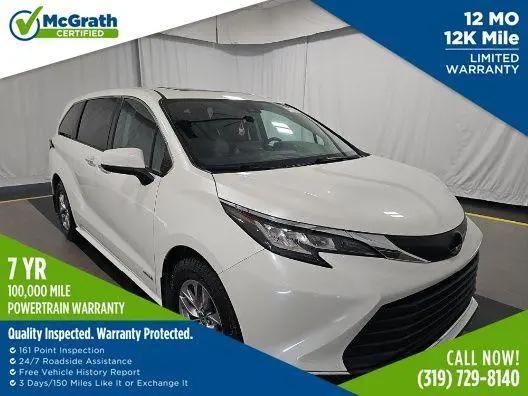 2021 Toyota Sienna XLE for sale in Iowa City, IA