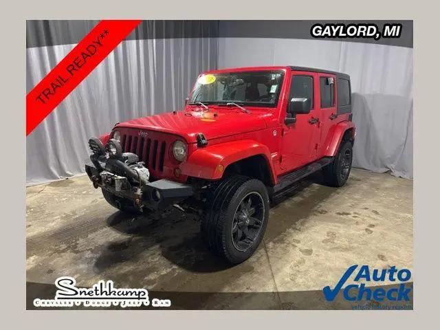 2013 Jeep Wrangler Unlimited Sahara for sale in gaylord, MI