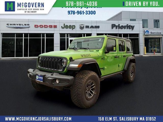 2026 Jeep Wrangler WRANGLER 4-DOOR WILLYS 2026 Jeep Wrangler WRANGLER 4-DOOR WILLYS
