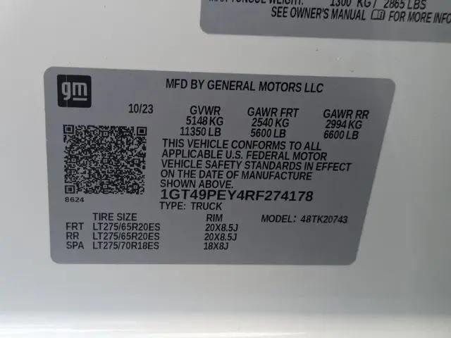 2024 GMC Sierra 2500HD 4WD Crew Cab Standard Bed AT4