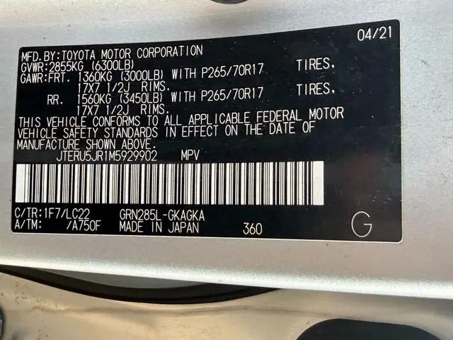 2021 Toyota 4Runner TRD Off Road Premium